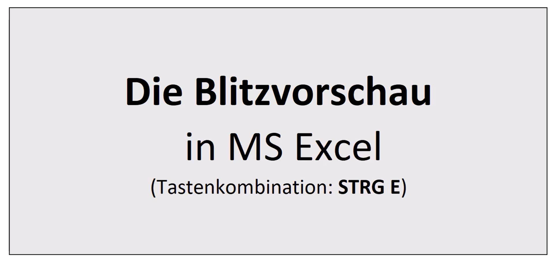 Titelfolie zum Video 