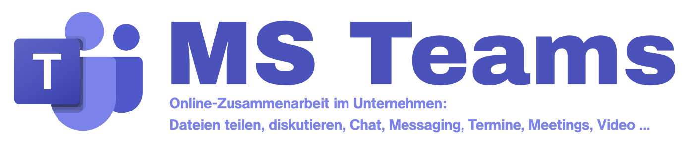 MS Teams Zusammenarbeit im Unternehmen